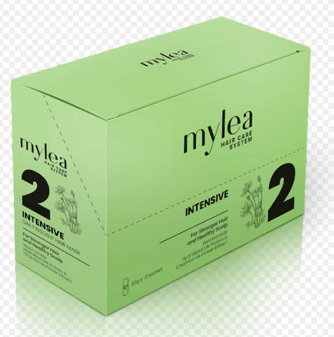 Mylea Intensive Daily Instant Hair Mask Cond 12x25g sachets sachets