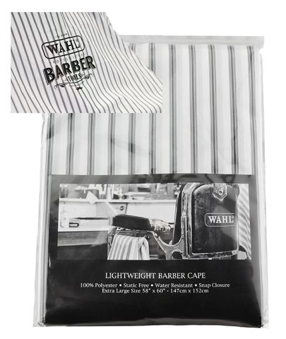 Wahl Lightweight Barbers Cape White