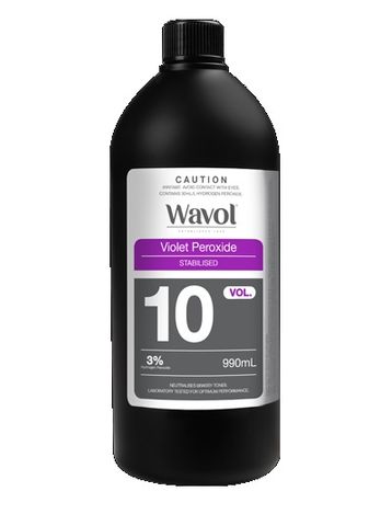 Wavol 10 强氧化型紫色染发膏 1L