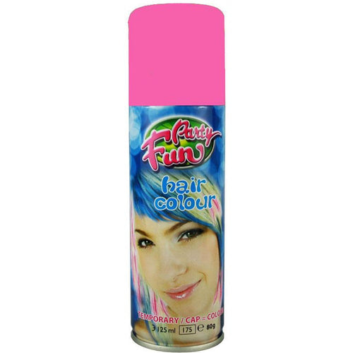 Party Fun Hair Spray 125ml Pink