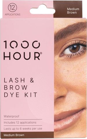 1000 Hour Lash And Brow Dye Kit Medium Brown