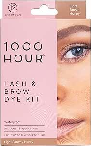 1000 Hour Lash And Brow Dye Kit Light Brown/ Honey
