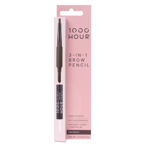 1000 Hour3 In 1 Brow Pencil Dark Brown