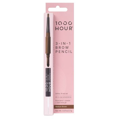 1000 Hour3 In 1 Brow Pencil Medium Brown