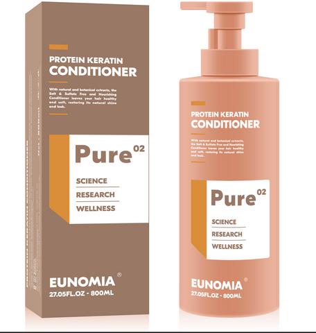 Eunomia 纯蛋白角蛋白护发素 800ml
