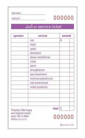 Customer Record Booklet