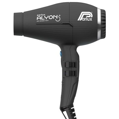 Parlux Alyon Dryer with Air Ionizer Technology - Matt Black
