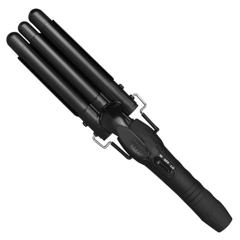 Silver Bullet City Chic Triple Barrel Curling Iron 19/16/19MM Barrel