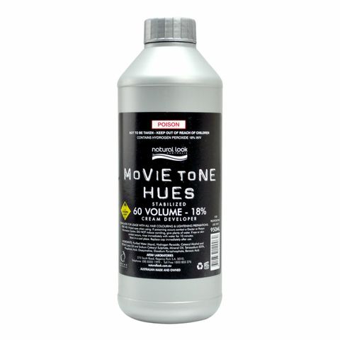 Natural Look Movie Tone Hues Cream Peroxide 60 vol 975ml
