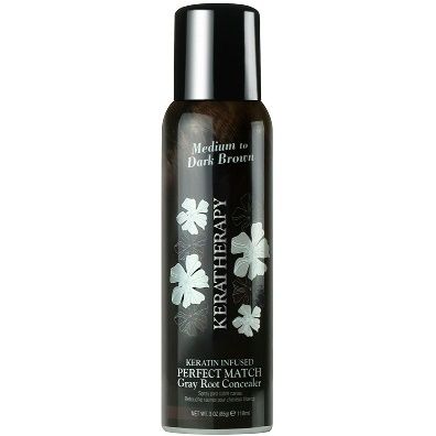 Keratherapy Root Concealer MED TO D/BROWN 118ml